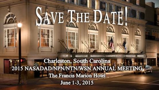 2015 NASADAD/NPN/NTN/WSN Annual Meeting- Charleston, SC