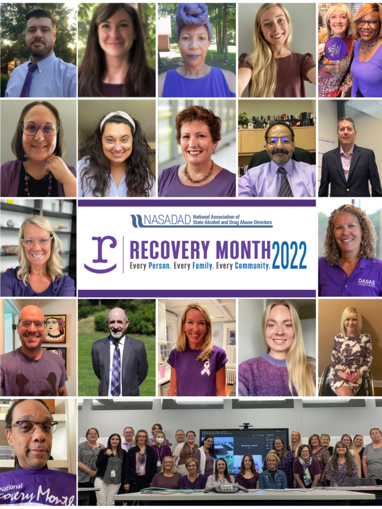 NASADAD Recognizes National Recovery Month NASADAD